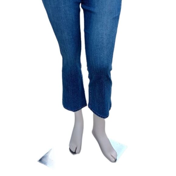 614330...d.Jeans High Waist Crop flare Jeans Size 16P, W33"  24"Inseam  11"Rise - Picture 3 of 6